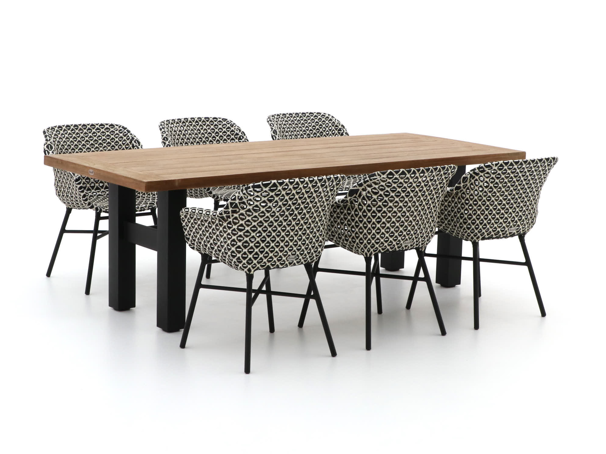 Hartman Delphine/Yasmani 240cm dining tuinset 7-delig - Laagste prijsgarantie!