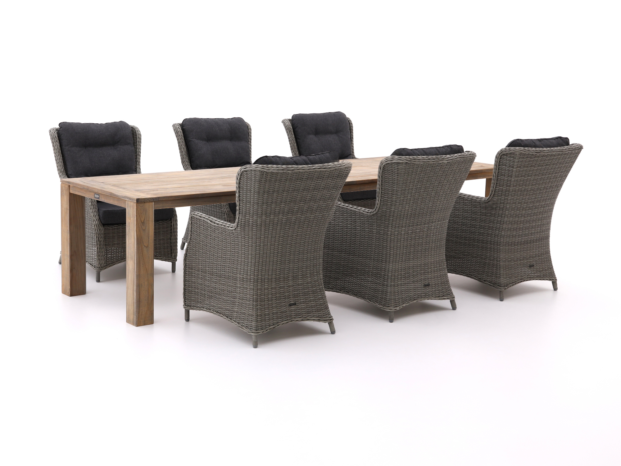 Intenso Milano/ROUGH-X 320cm lounge-dining tuinset 7-delig - Laagste prijsgarantie!