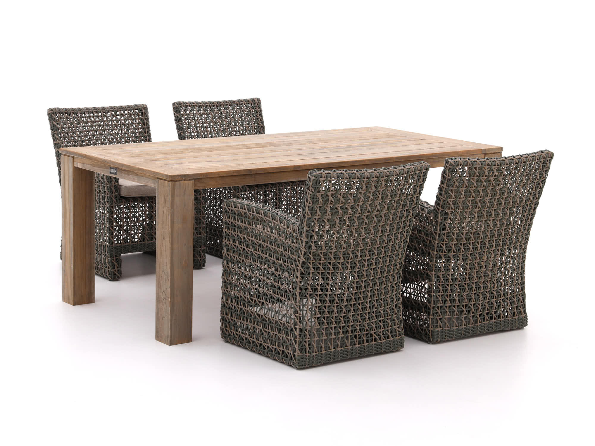 Intenso Fellini/ROUGH-X 200cm dining tuinset 5-delig - Laagste prijsgarantie!