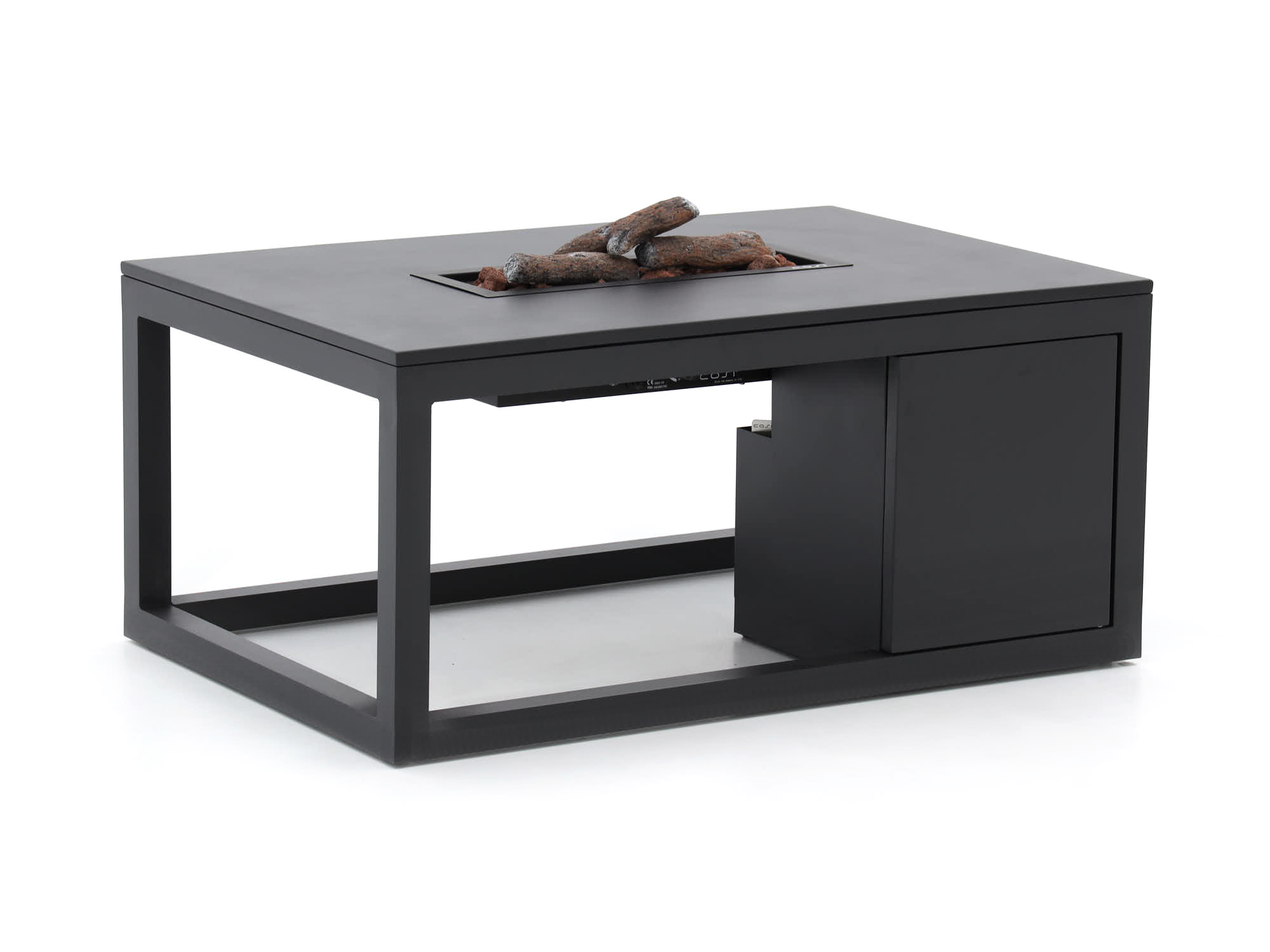 Cosiraw lounge vuurtafel 120x80x55cm - Laagste prijsgarantie!