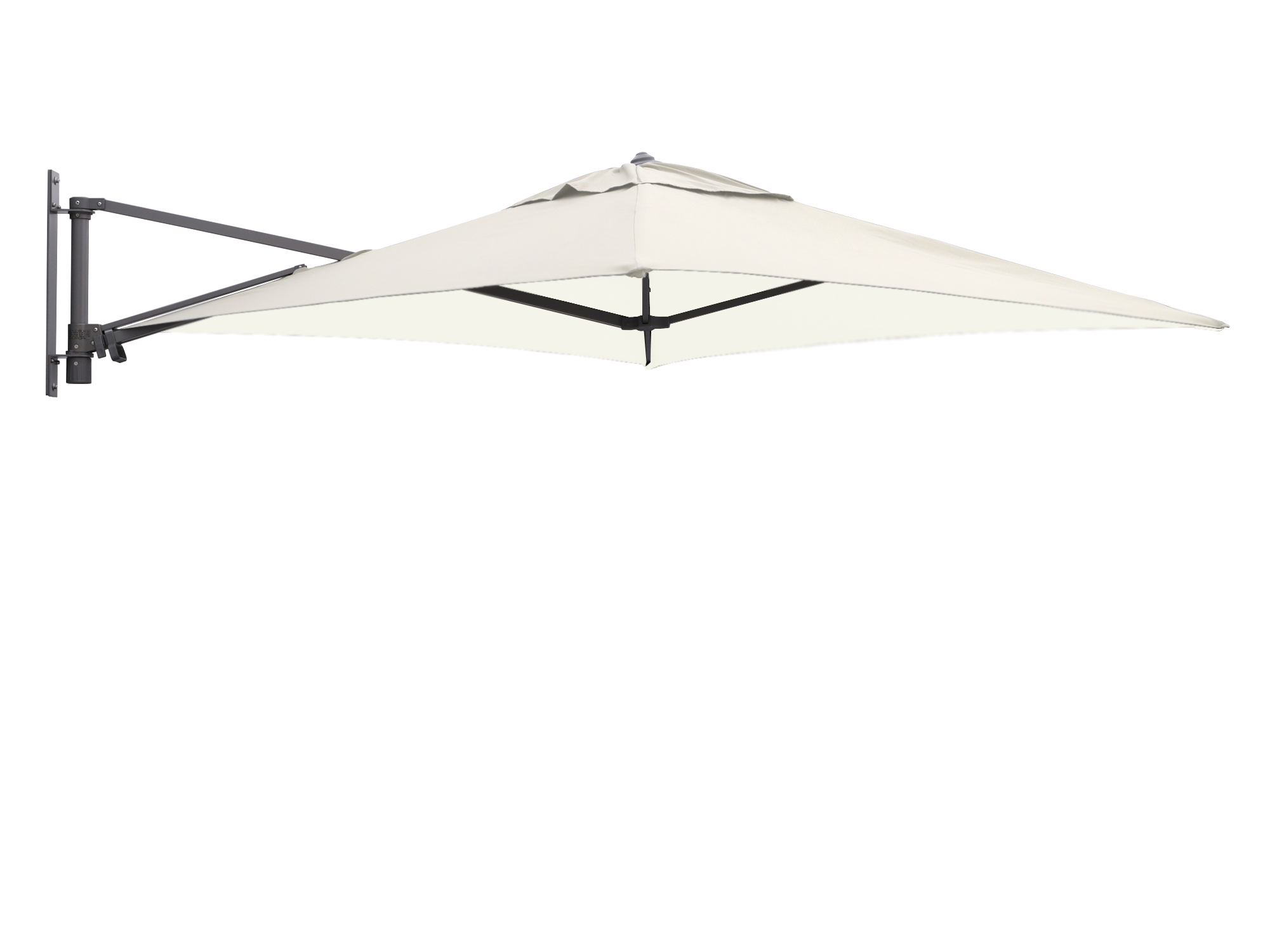 Shadowline muurparasol 200x200cm - Laagste prijsgarantie!