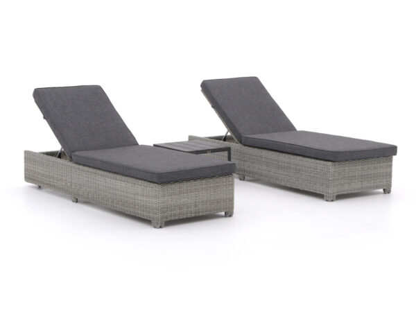 Intenso Carpino/Velino ligbed set 3-delig - Laagste prijsgarantie!