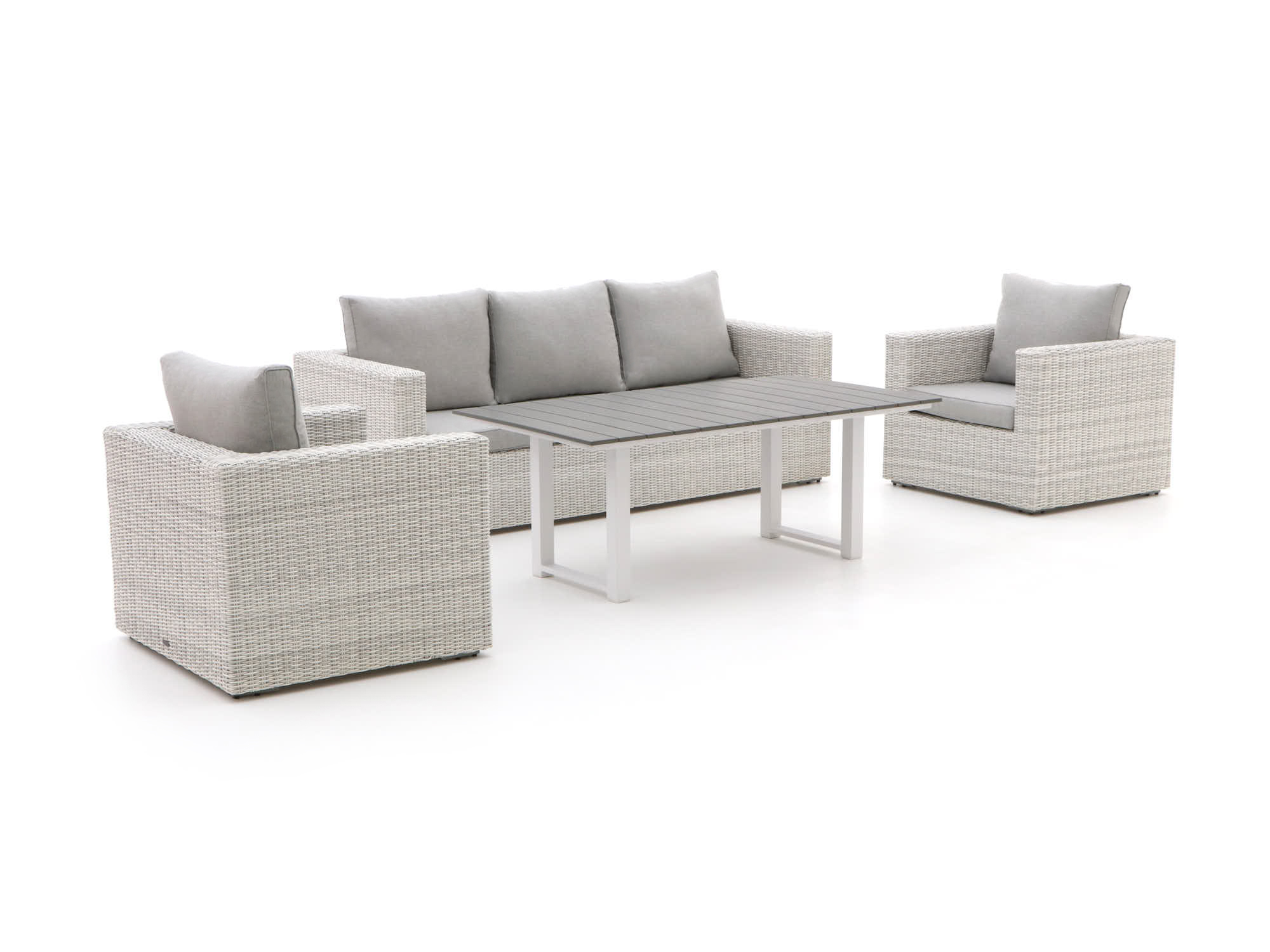 Intenso Carpino/Bolano dining loungeset 4-delig - Laagste prijsgarantie!