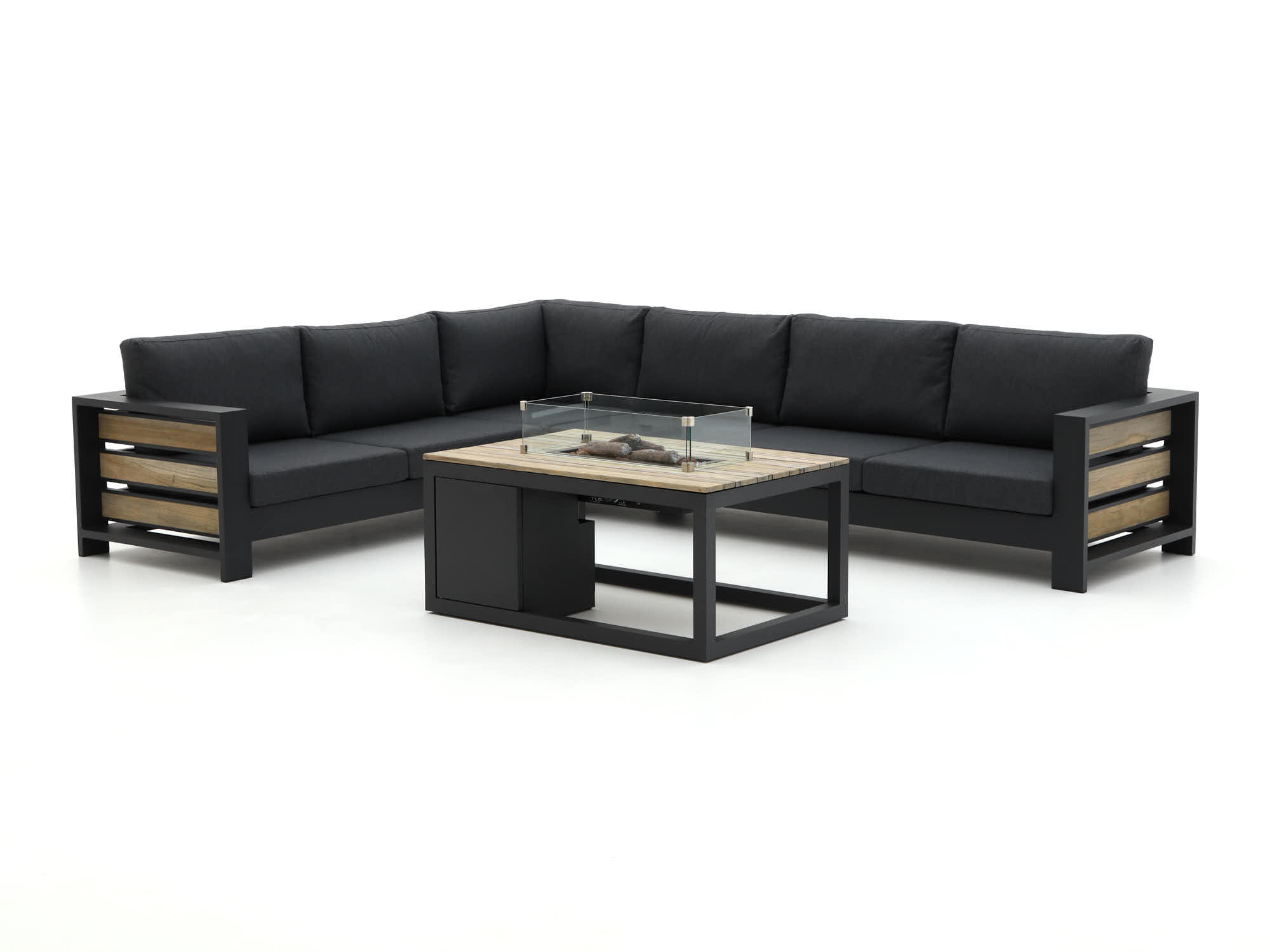 Bellagio Avolo/Cosiraw 120cm hoek loungeset 3-delig links - Laagste prijsgarantie!