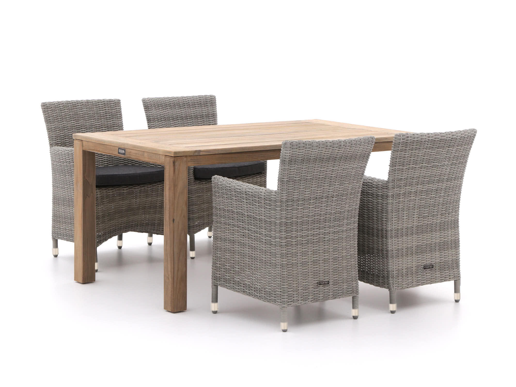 Intenso Borno/ROUGH-S 160cm dining tuinset 5-delig - Laagste prijsgarantie!