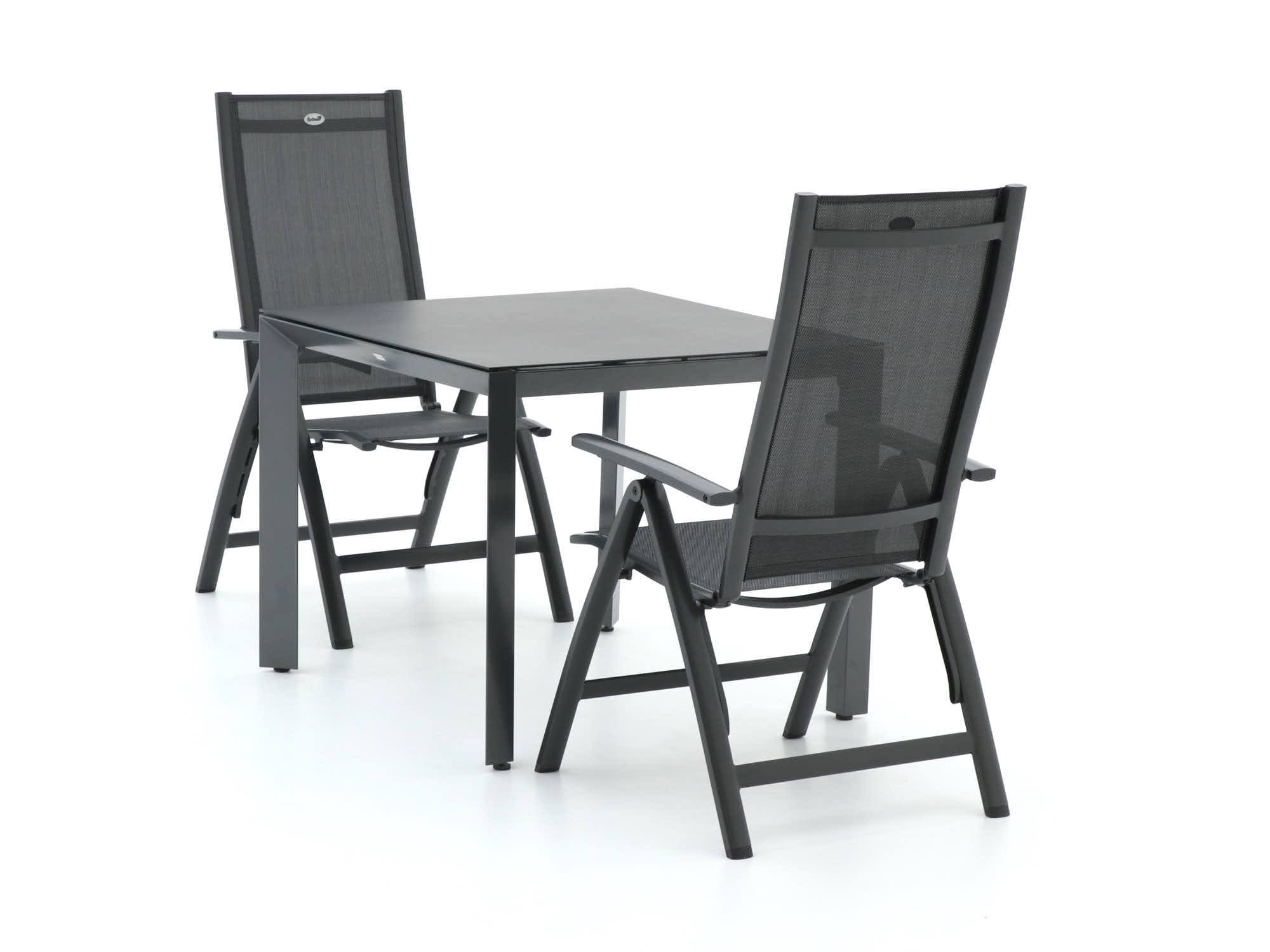 Hartman Troy/Veneto 90cm dining tuinset 3-delig verstelbaar - Laagste prijsgarantie!