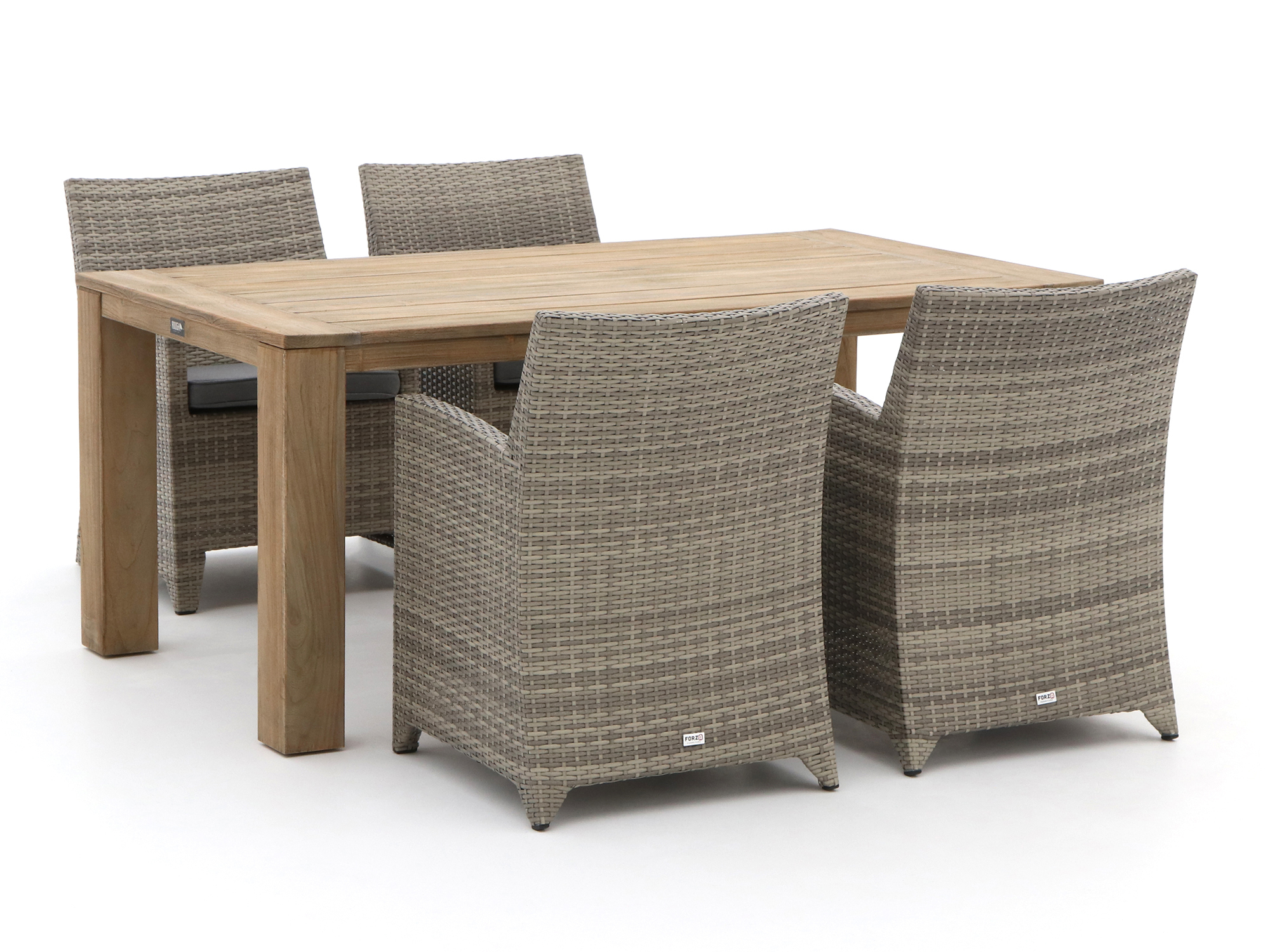 Forza Barolo/ROUGH-X 180cm dining tuinset 5-delig - Laagste prijsgarantie!