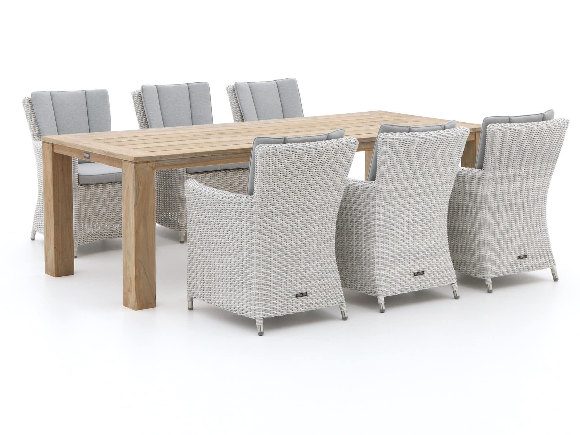 Intenso Adriano/ROUGH-X 240cm dining tuinset 7-delig - Laagste prijsgarantie!