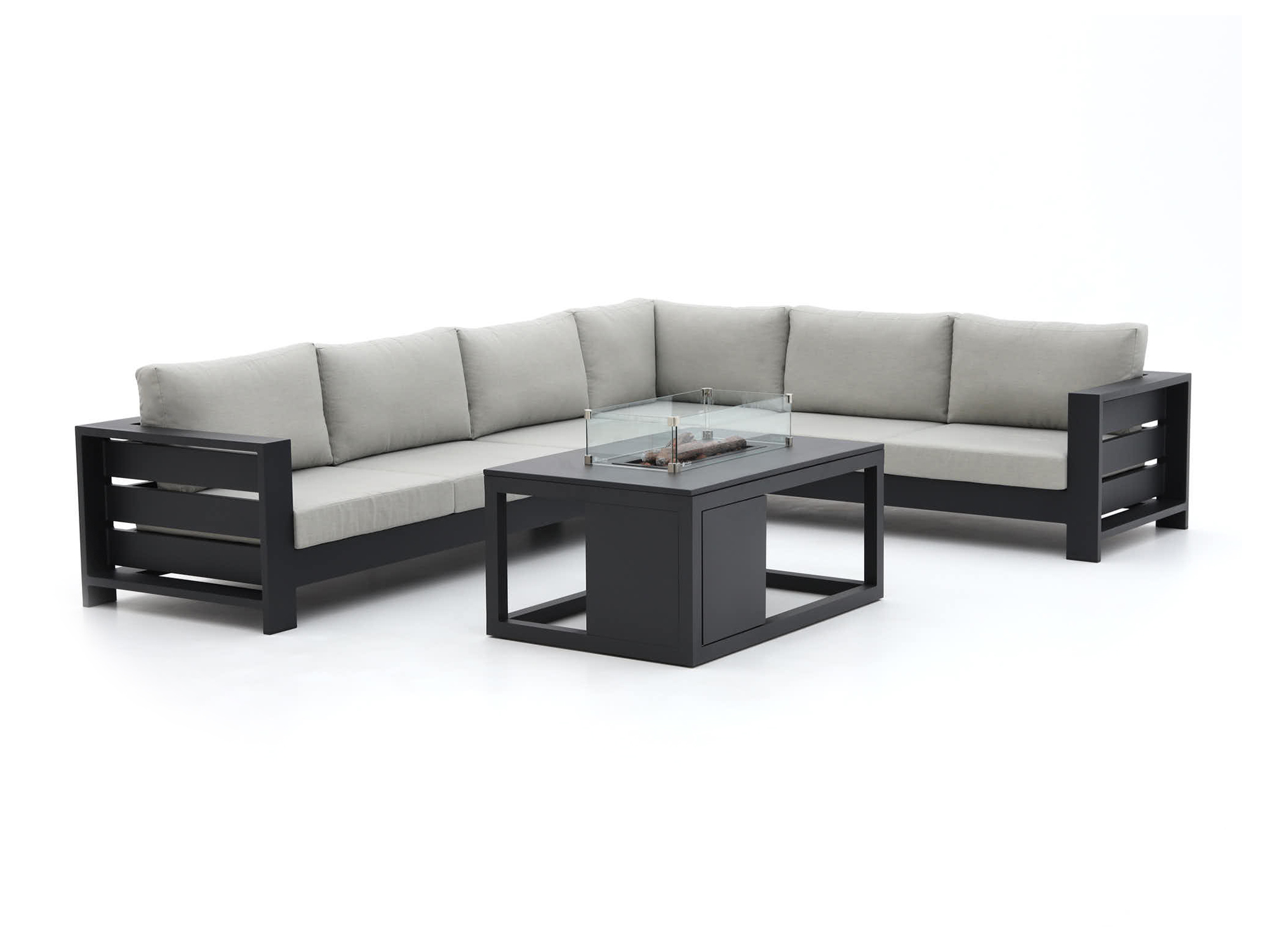 Bellagio Avolo/Cosiraw 120cm hoek loungeset 3-delig rechts - Laagste prijsgarantie!