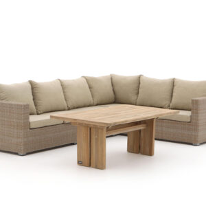 Intenso Carpino/ROUGH-L dining loungeset 3-delig rechts - Laagste prijsgarantie!