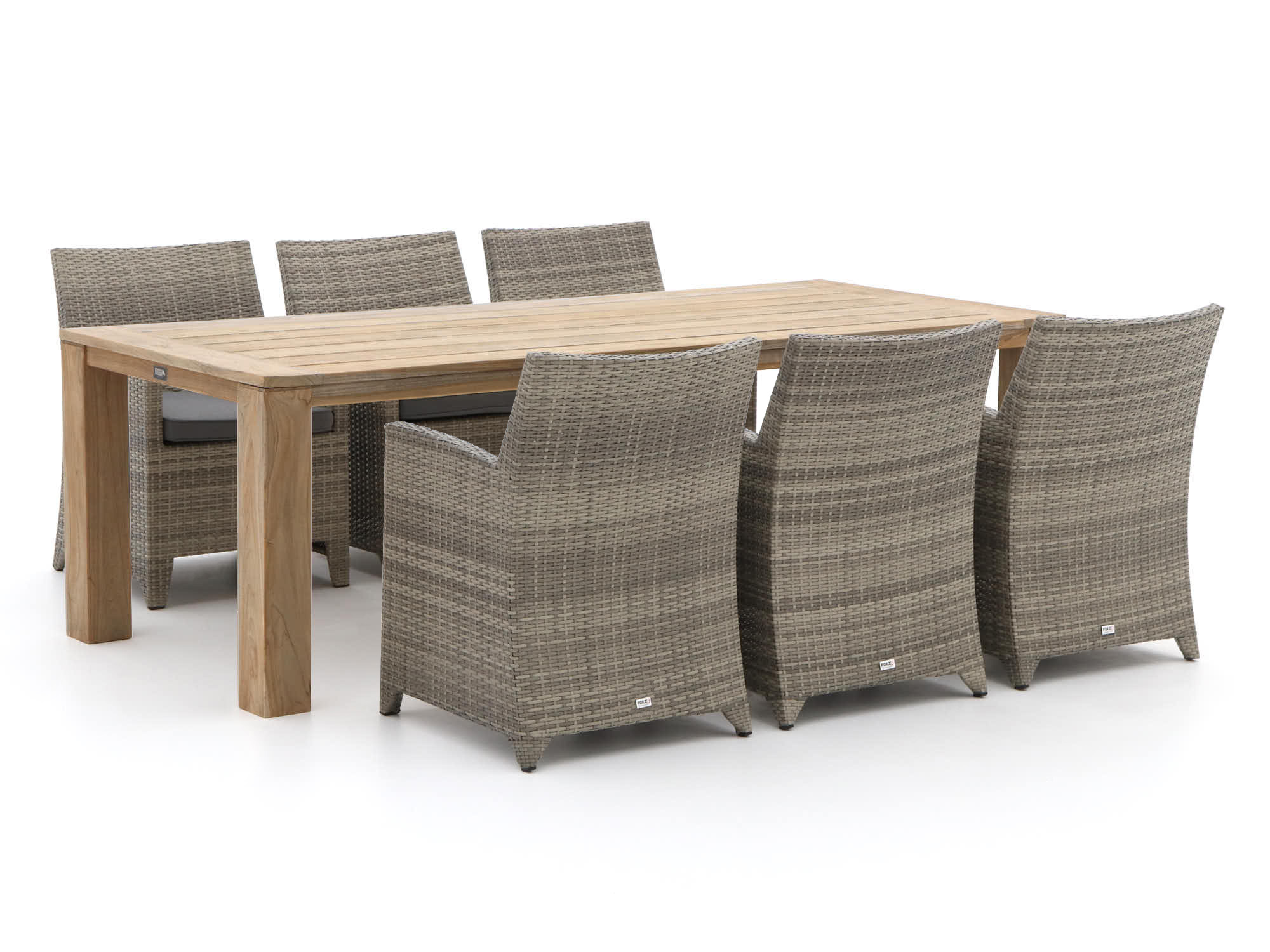 Forza Barolo/ROUGH-X 240cm dining tuinset 7-delig - Laagste prijsgarantie!