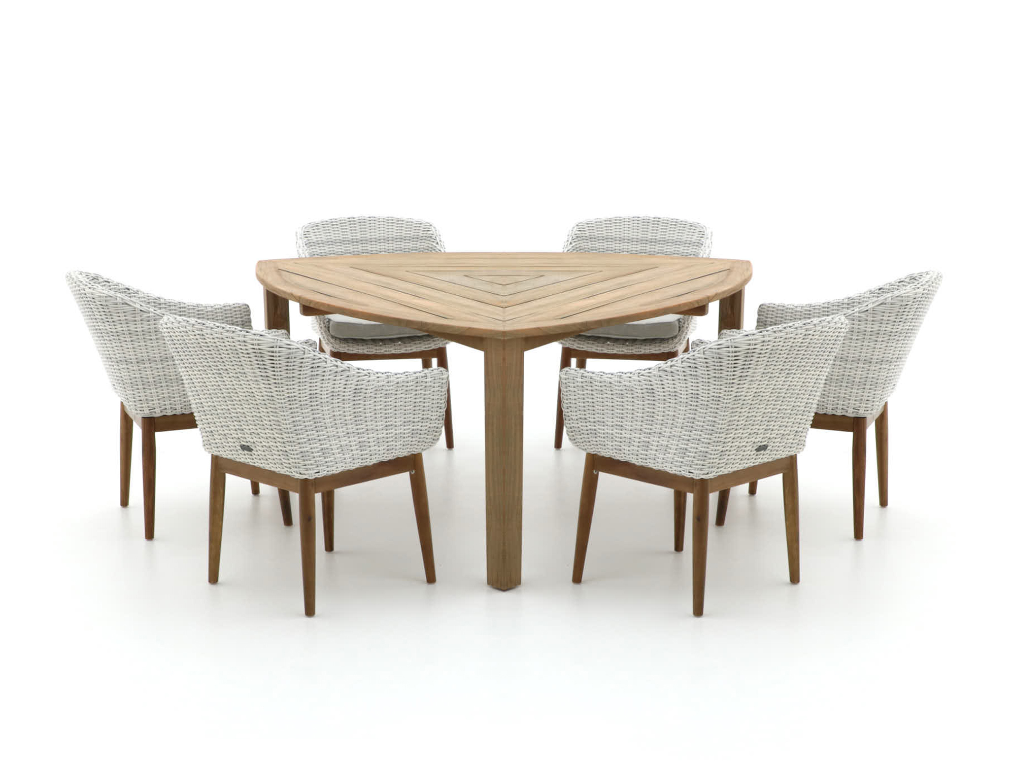 Intenso Bordano/ROUGH-S 170cm dining tuinset 7-delig - Laagste prijsgarantie!