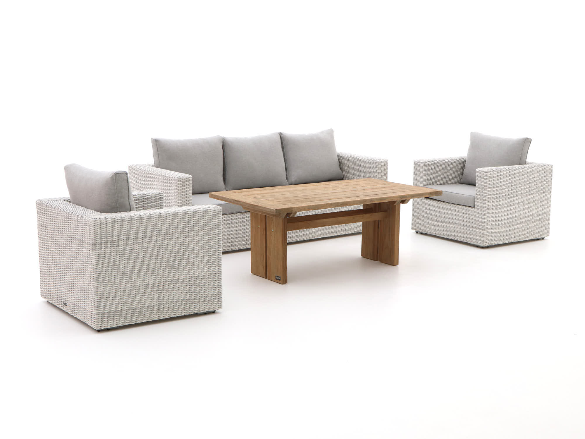 Intenso Carpino/ROUGH-L dining loungeset 4-delig - Laagste prijsgarantie!