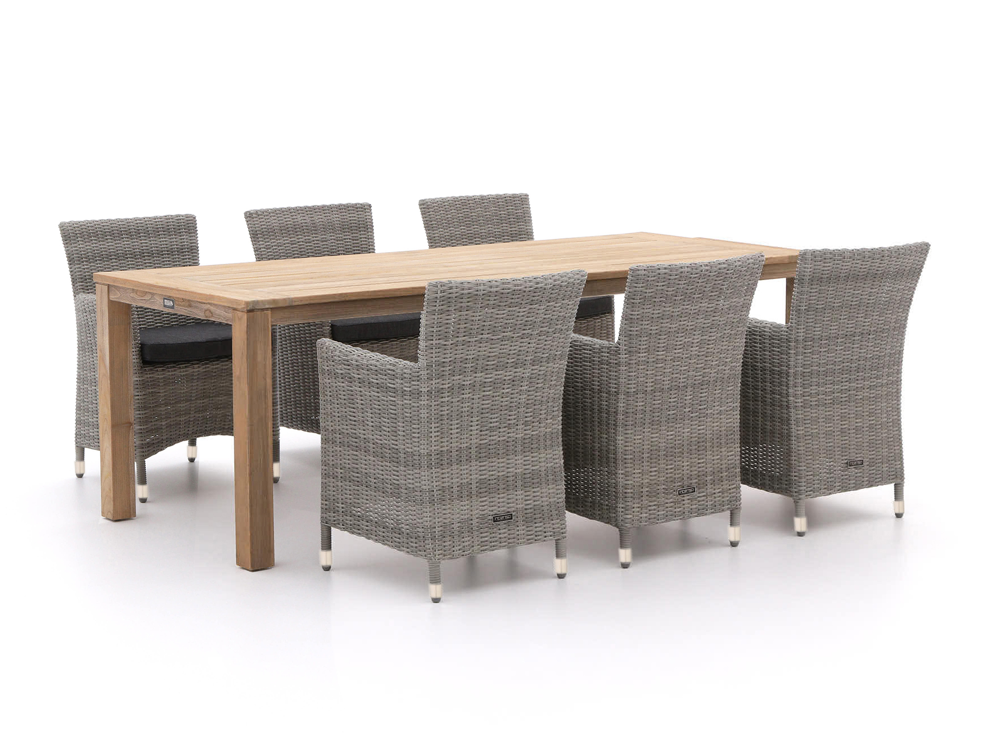 Intenso Borno/ROUGH-S 220cm dining tuinset 7-delig - Laagste prijsgarantie!