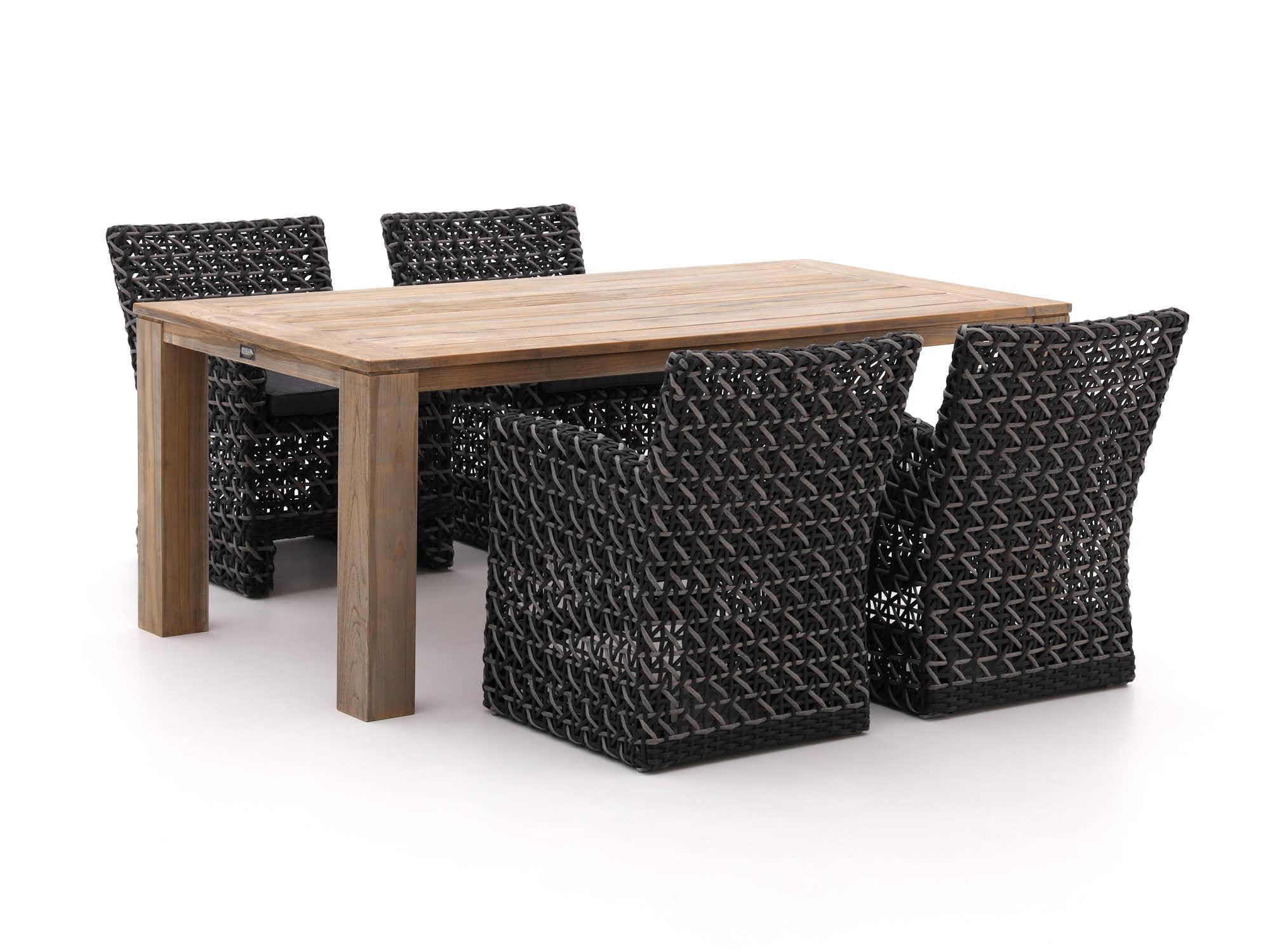 Intenso Fellini/ROUGH-X 200cm dining tuinset 5-delig - Laagste prijsgarantie!