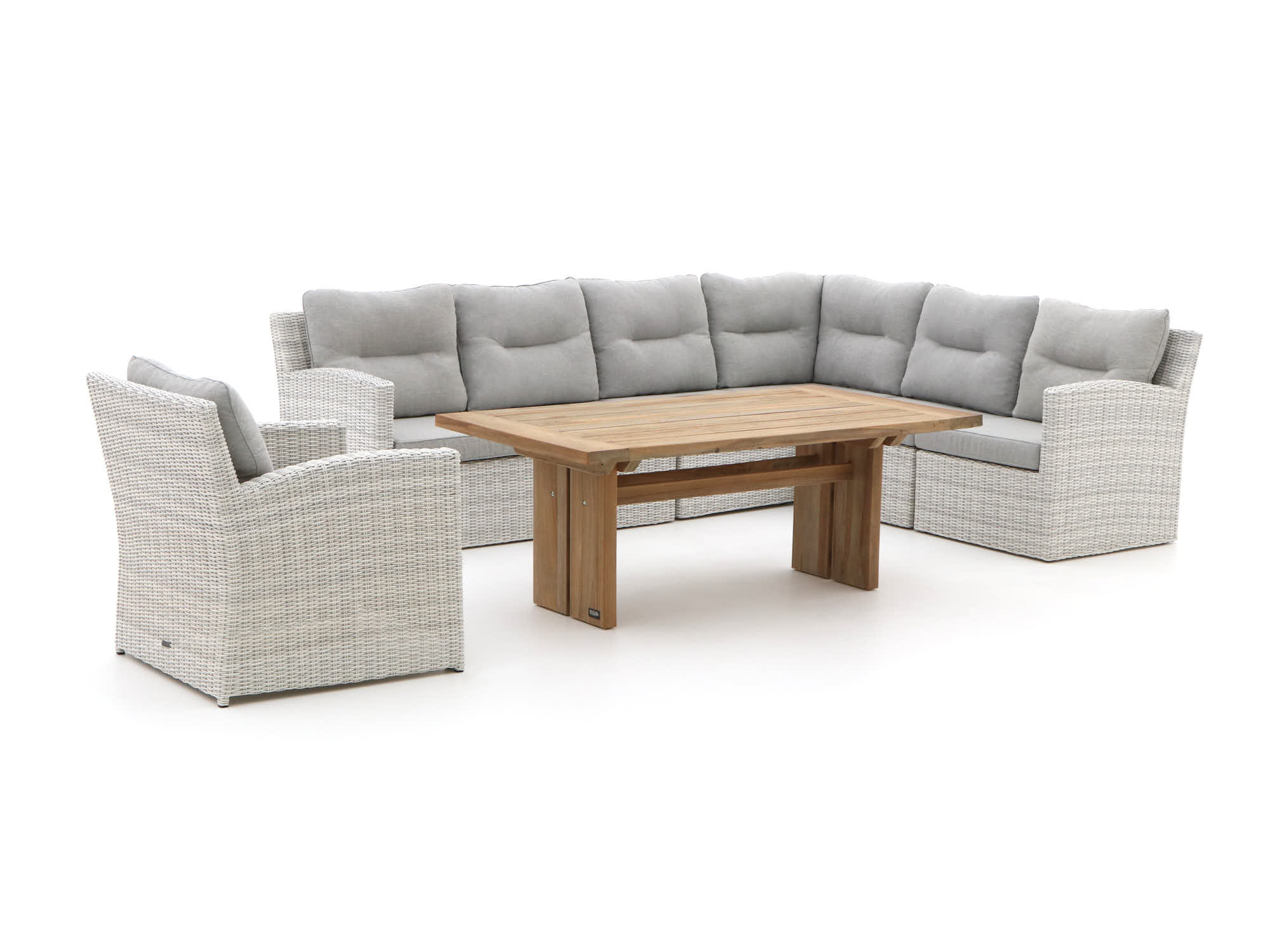 Intenso Fellini/ROUGH-L dining loungeset 8-delig - Laagste prijsgarantie!