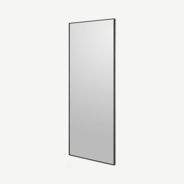 Parton grote staande spiegel, 65 x 170cm, matzwart