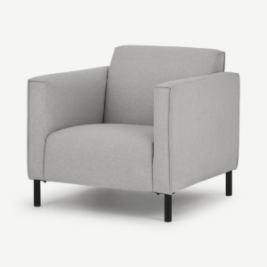 Herron Armchair, Hail Grey