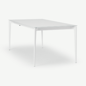 Tandil 8-12 persoons uitschuifbare eettafel, wit