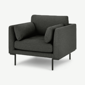 Harlow fauteuil, zilvergrijs