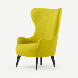 Bodil fauteuil, mosgeel