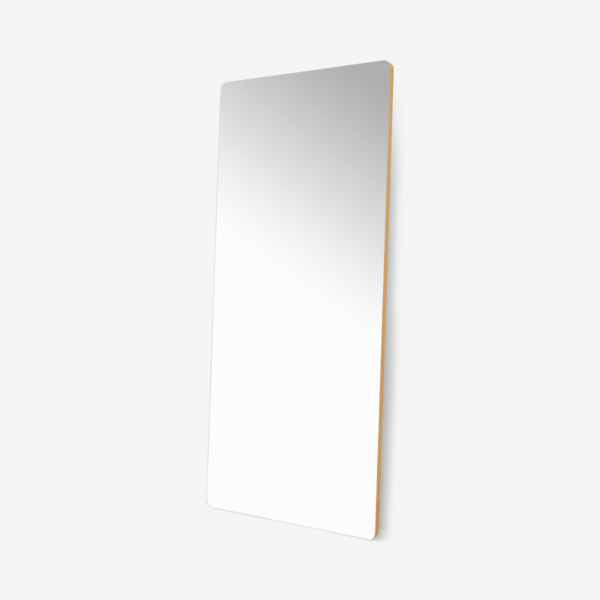 Linford staande spiegel, extra groot, 80 x 180 cm, eiken