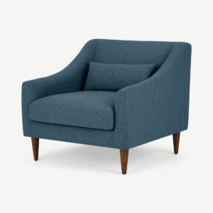 Herton fauteuil, denimblauw