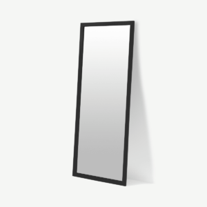 Keily staande spiegel, extra groot, 65 x 170 cm, zwart