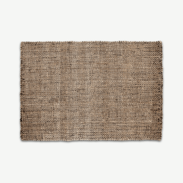 Riya geweven juten vloerkleed, 200 x 300 cm, lichtbeige