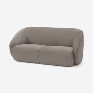 Blanca 2 Seater Sofa, Alaska Grey Velvet