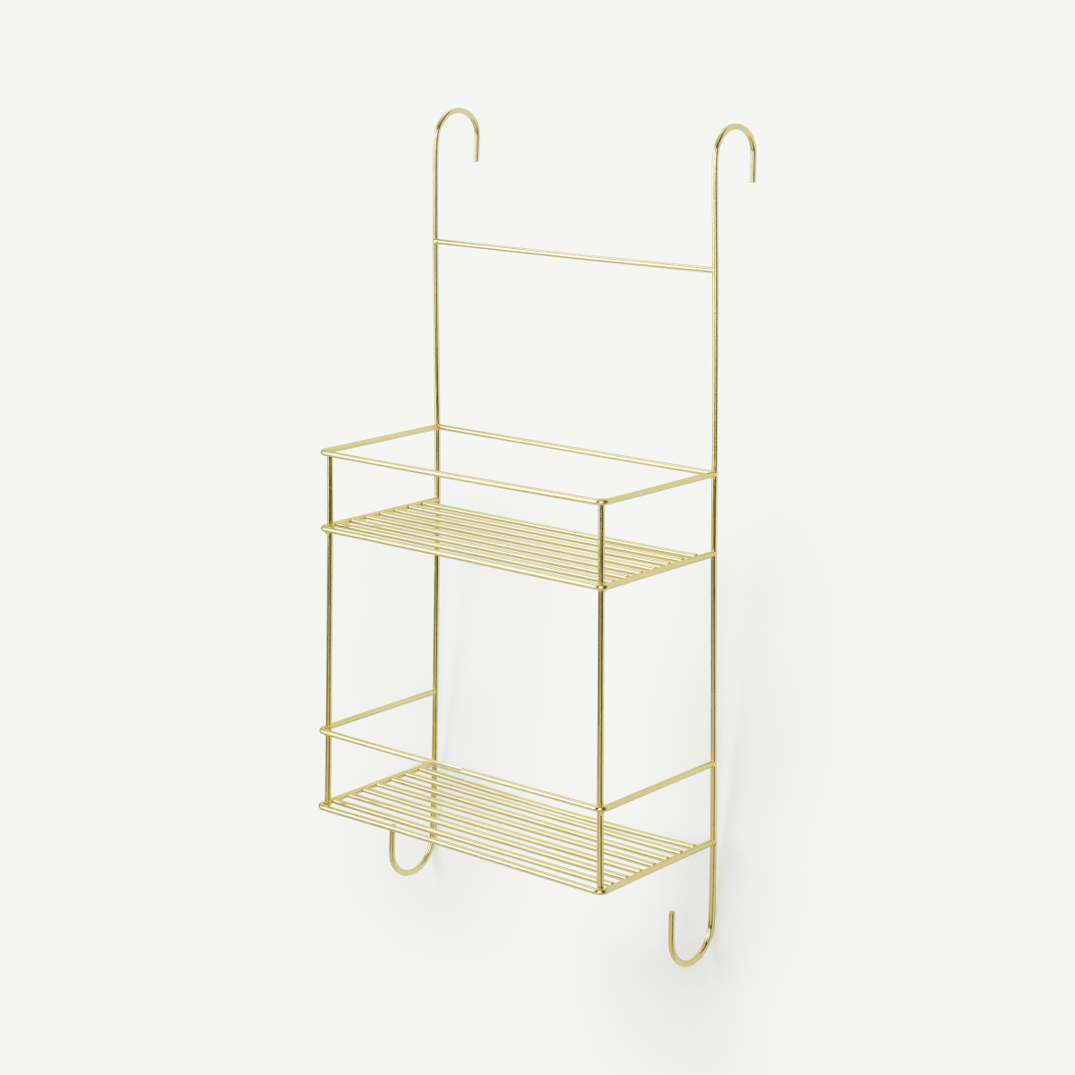 f85af73b59df9b7b324c3cee97092362e4b5d468_BTACAL004ZBR_UK_Calypso_Metal_Shower_Caddy_Brushed_Brass_ar1_1_LB01_PS.png Calypso metalen doucherek, messing